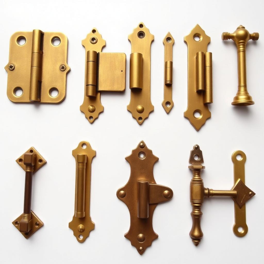 Brass Hinges & Bolts